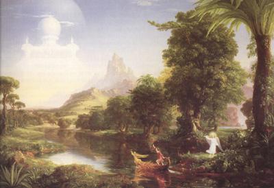 Thomas Cole The Voyage of Life,Youth (mk19) China oil painting art